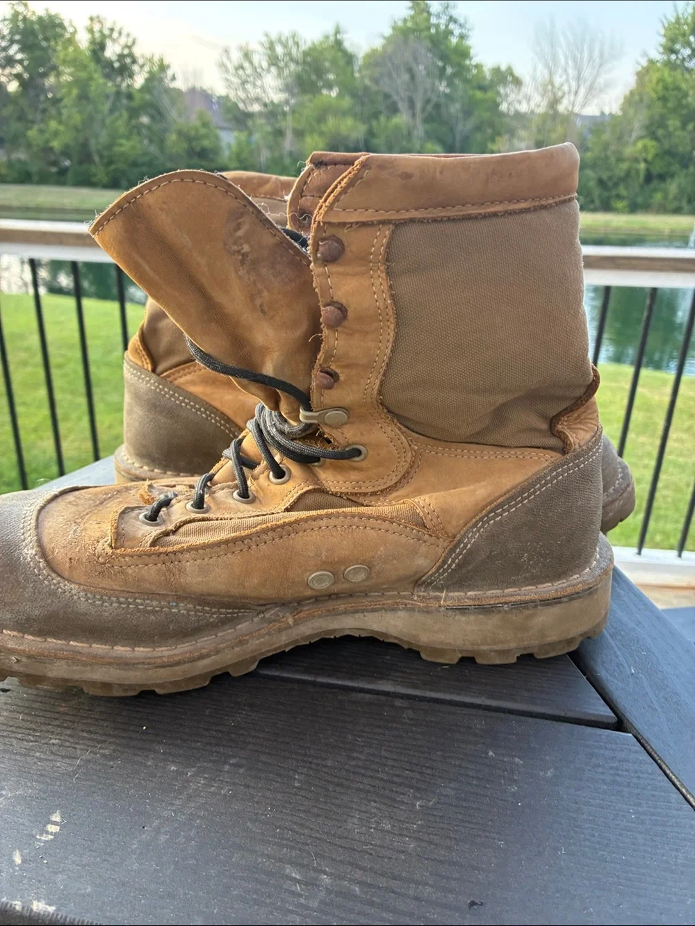 Bates USMC RAT Combat Boots Size 11W E29502A Rugged All Terrain